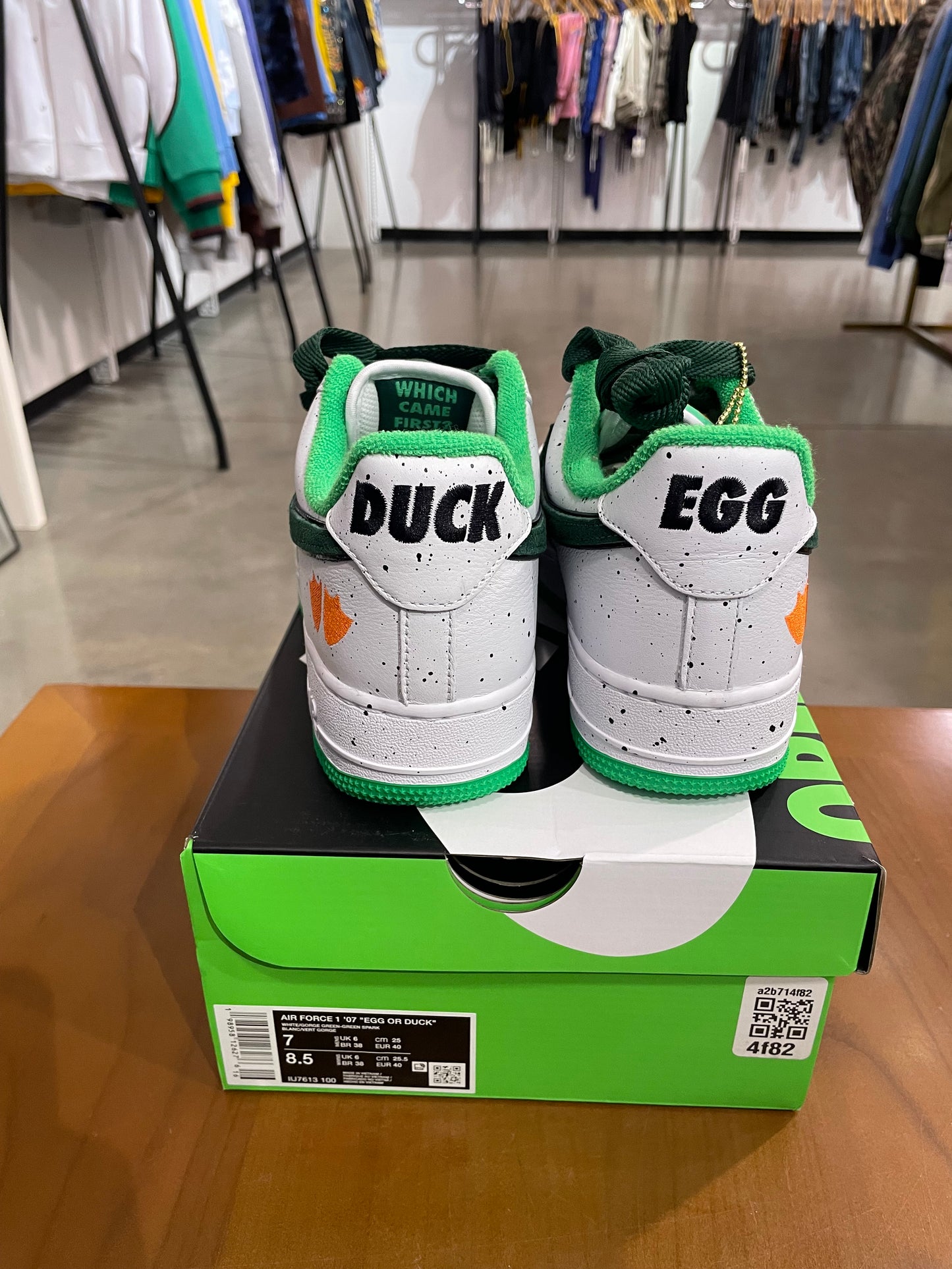 Nike Air Force 1 DOAF Oregon Egg or Duck PE