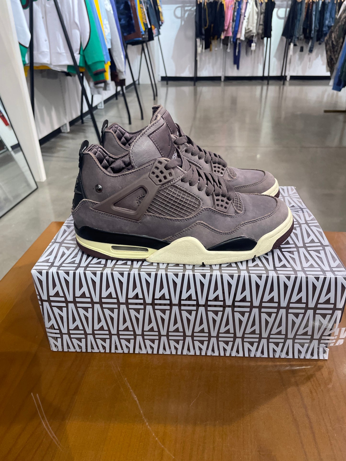 Preowned Air Jordan 4 A Ma Maniere Violet Ore