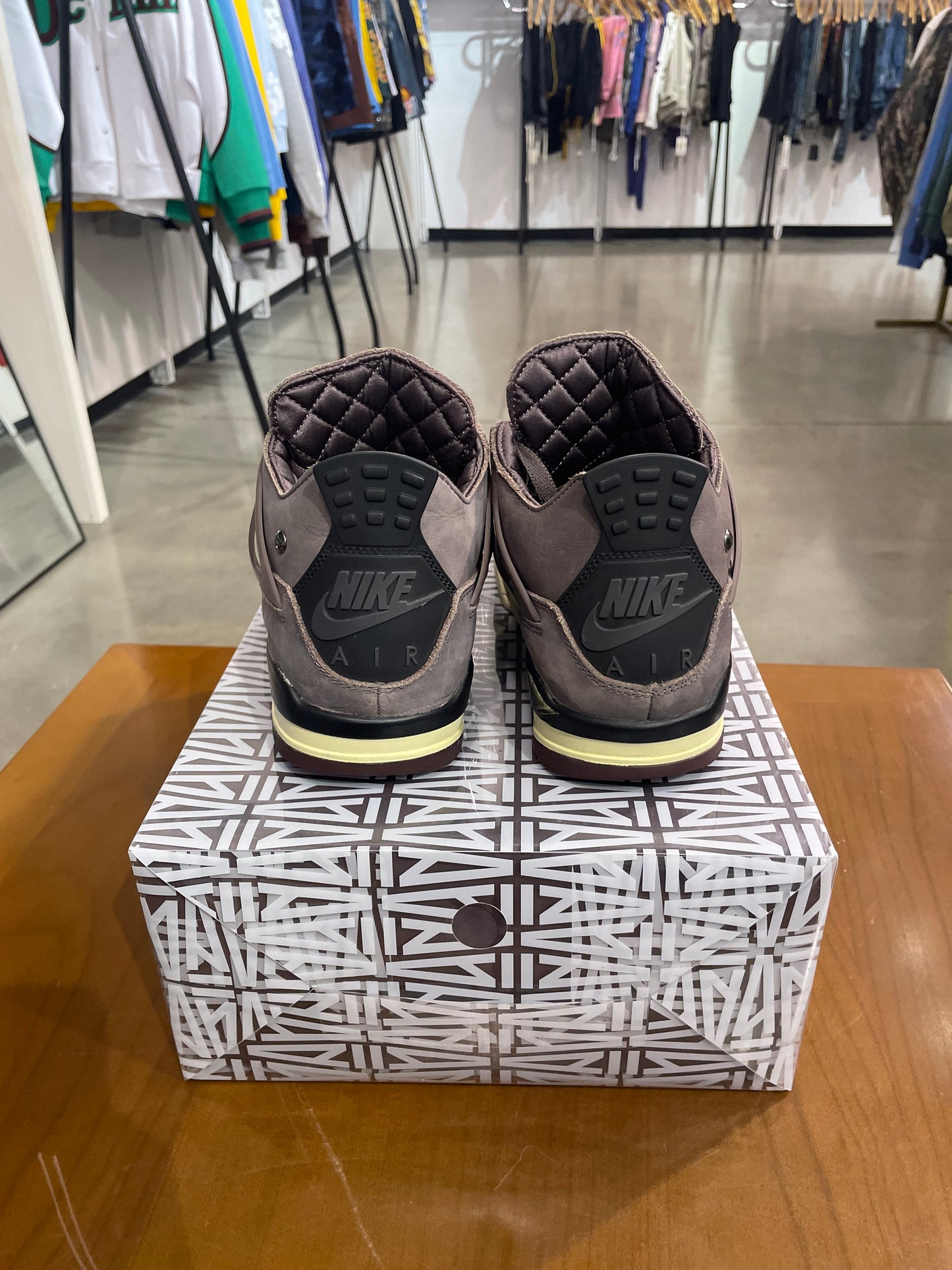 Preowned Air Jordan 4 A Ma Maniere Violet Ore