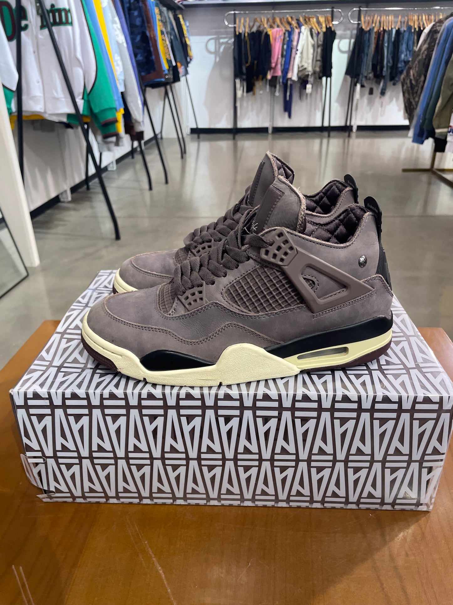 Preowned Air Jordan 4 A Ma Maniere Violet Ore