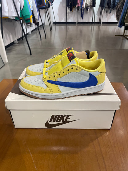 Travis Scott Air Jordan 1 Low Canary