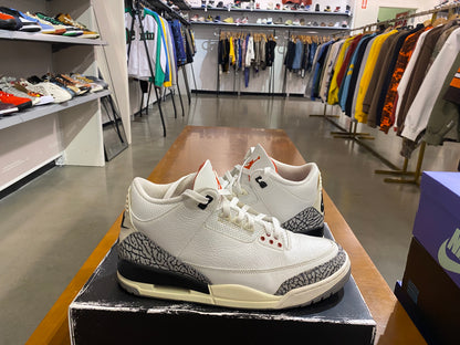 Preowned Air Jordan 3 White Cement Reimagined