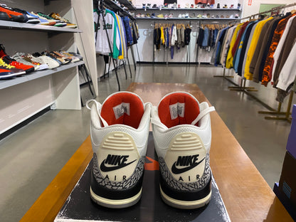 Preowned Air Jordan 3 White Cement Reimagined