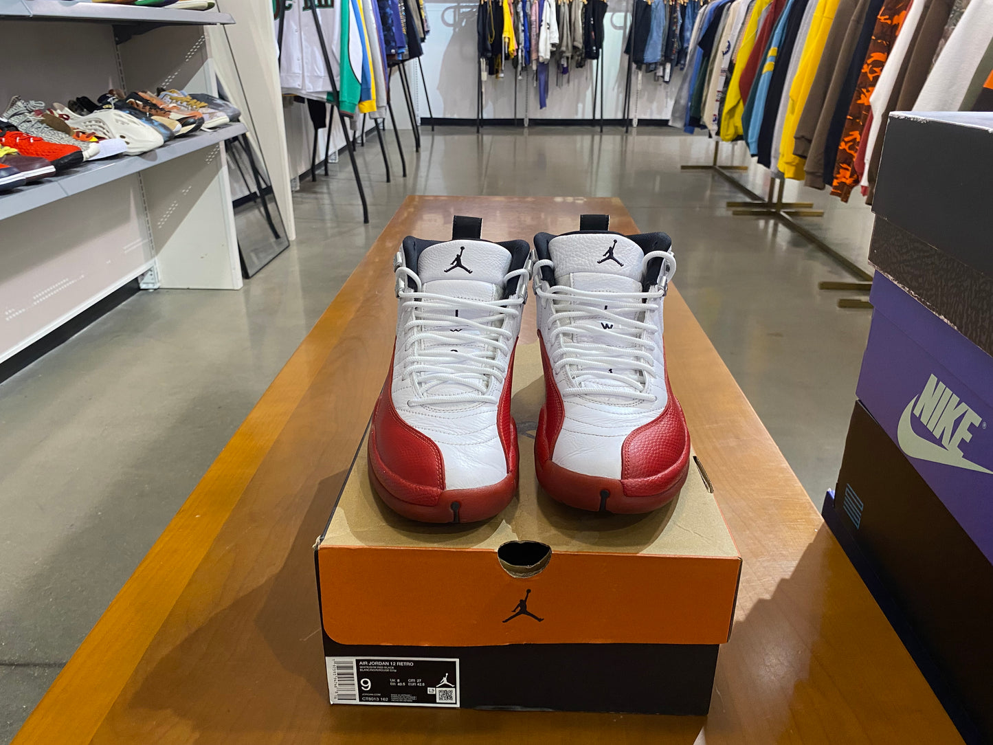 Preowned Air Jordan 12 Cherry