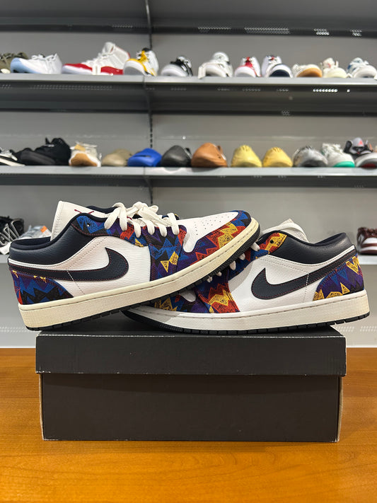 Preowned Air Jordan 1 Low Nothing But Net