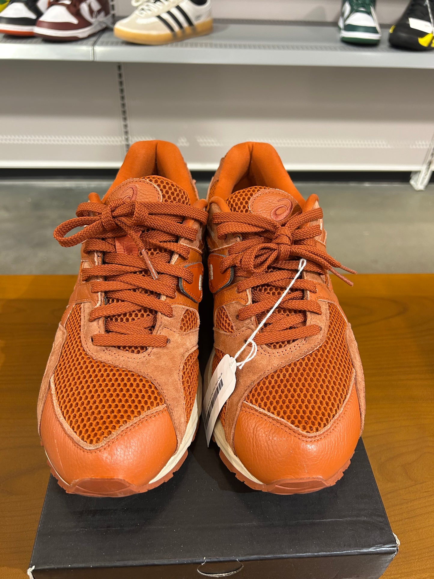 Preowned Denim Tears Asics Gel-MC Plus Red Clay