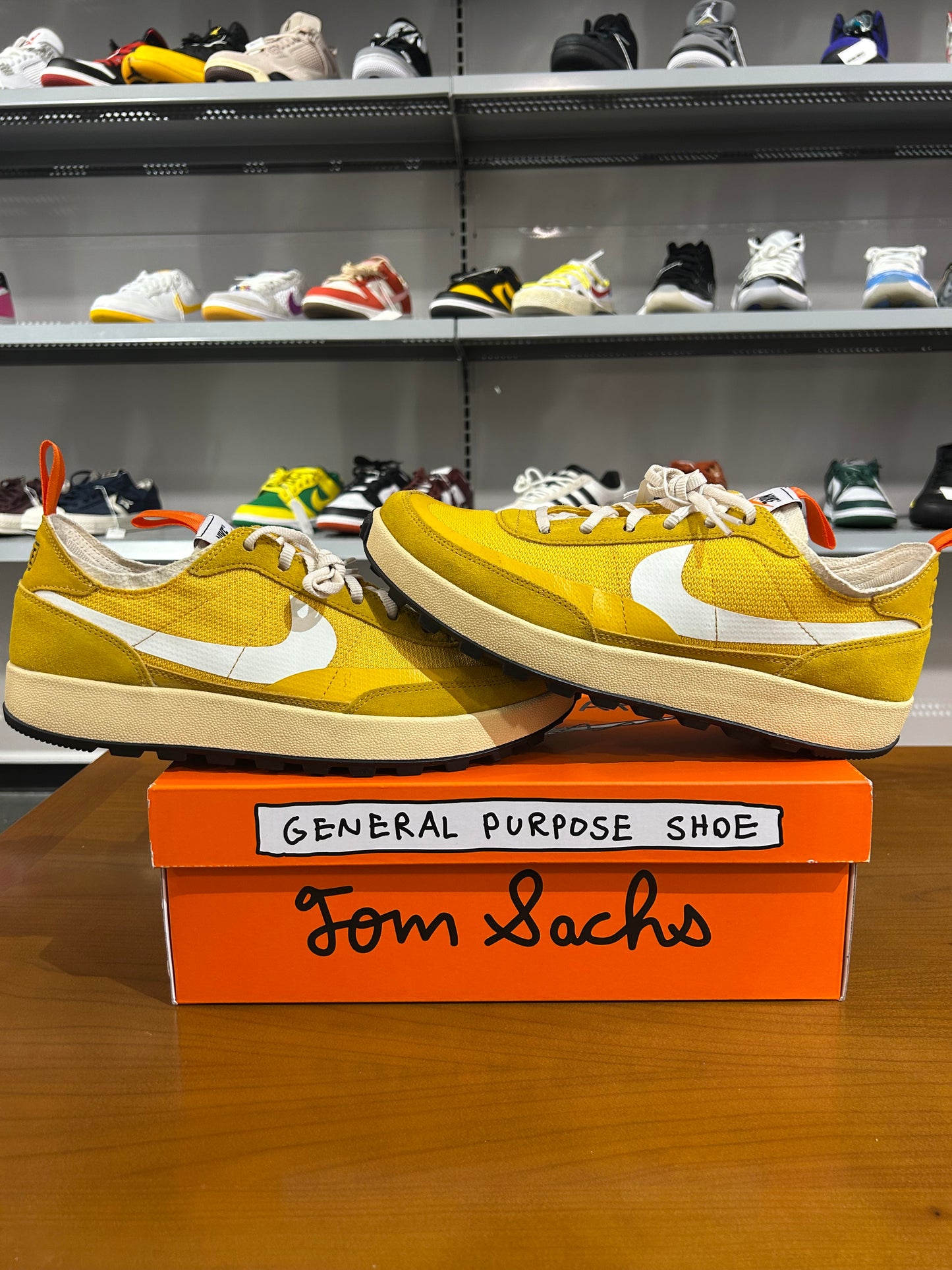 Preowned Tom Sachs General Purpose Shoe Sulfur