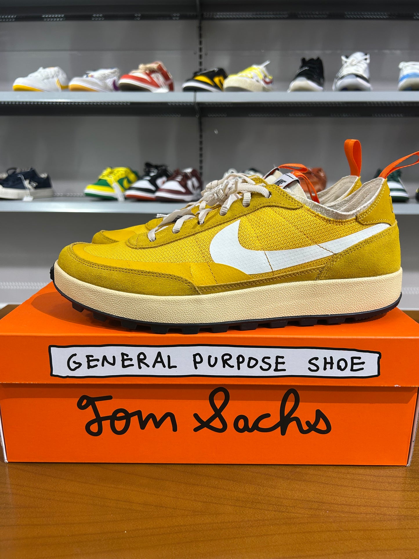 Preowned Tom Sachs General Purpose Shoe Sulfur