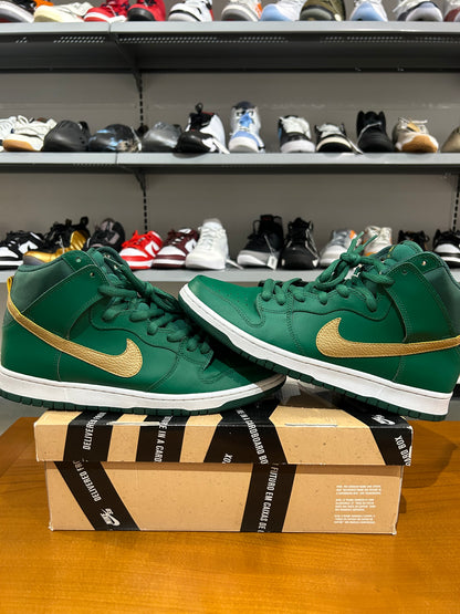 Preowned Nike Dunk High St Patrick's Day