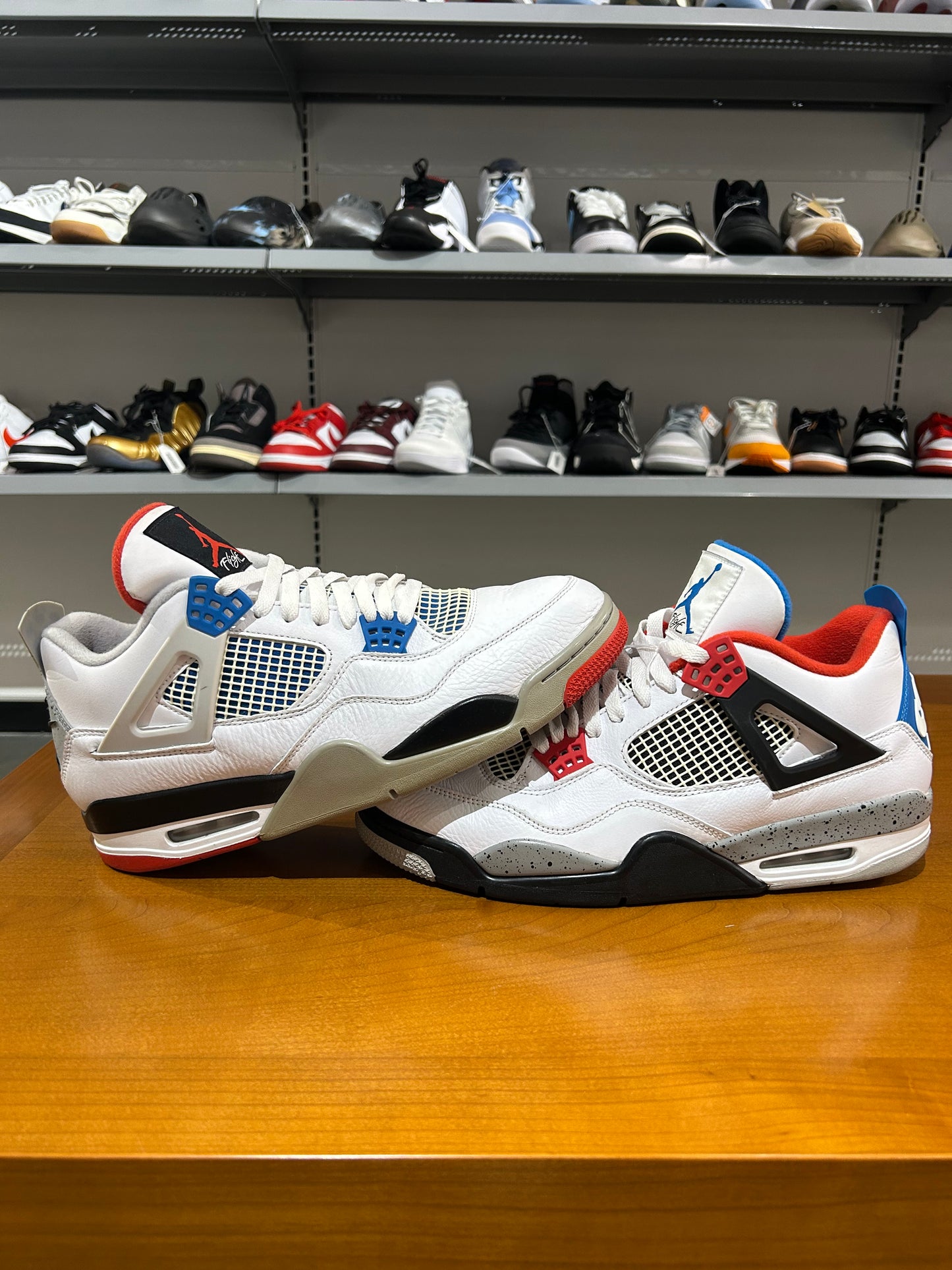 Preowned Air Jordan 4 What the