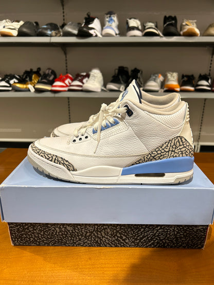 Preowned Air Jordan 3 UNC