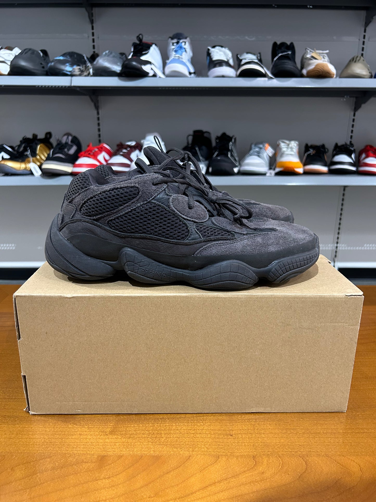 Preowned Adidas Yeezy 500 Utility Black