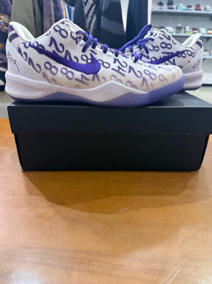 Preowned Kobe 8 Court Purple