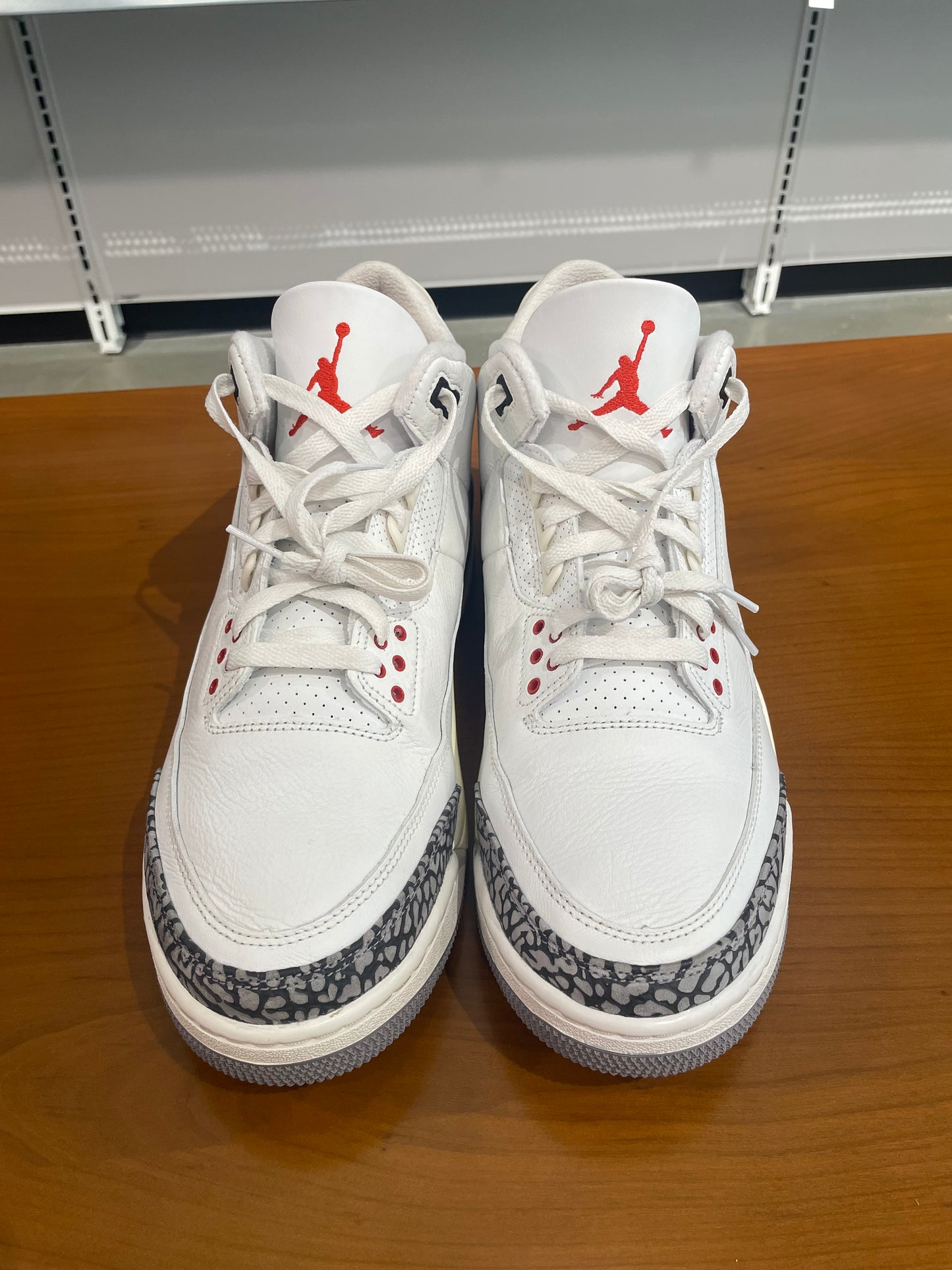 Preowned Air Jordan 3 White Cement Reimagined