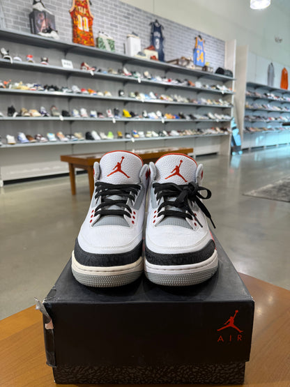 Preowned Air Jordan 3 Fire Red 2013