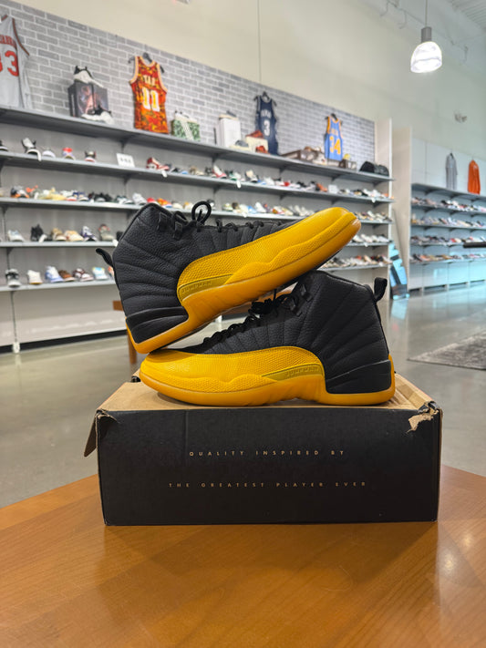 Preowned Air Jordan 12 University Gold