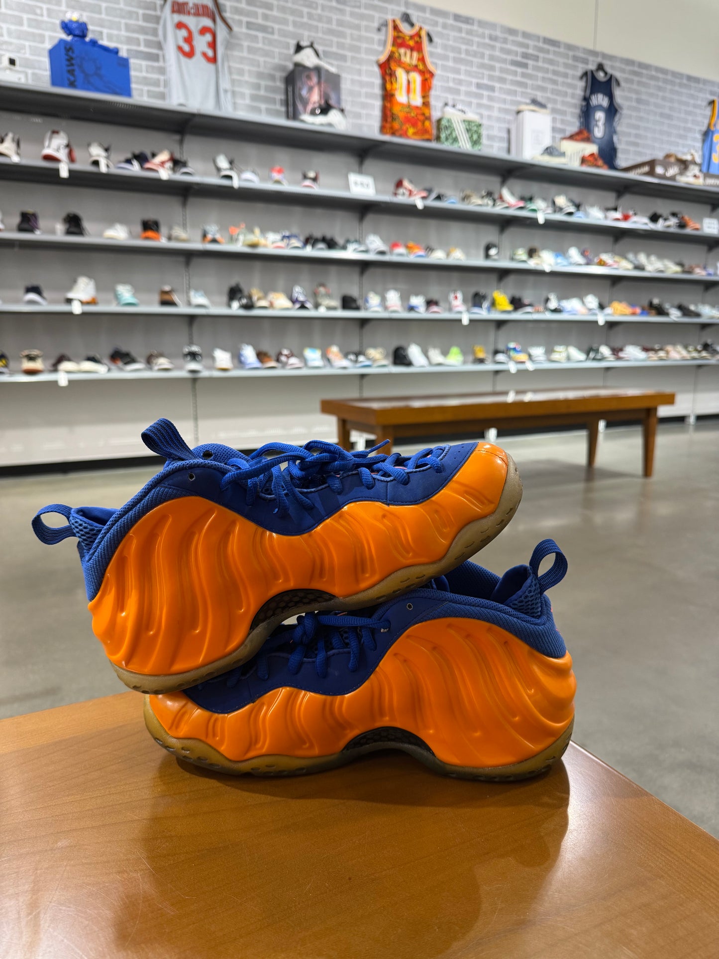 Preowned Nike Air Foamposite One Knicks