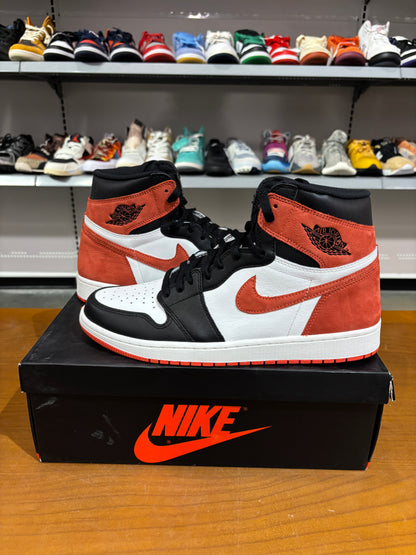 Preowned Air Jordan 1 Track Red