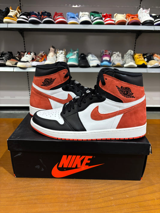 Preowned Air Jordan 1 Track Red