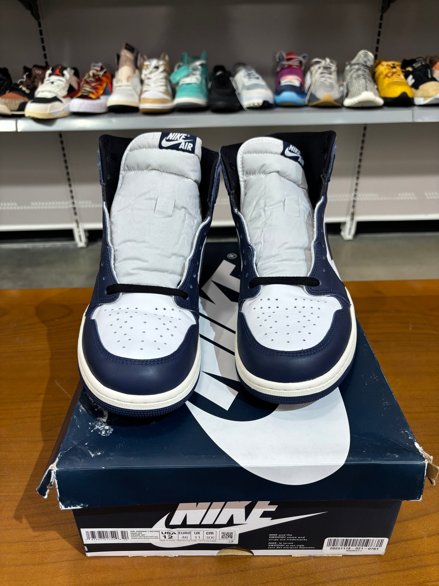 Preowned Air Jordan 1 Midnight Navy