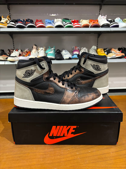 Preowned Air Jordan 1 Light Army Rust Shadow Patina