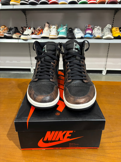 Preowned Air Jordan 1 Light Army Rust Shadow Patina