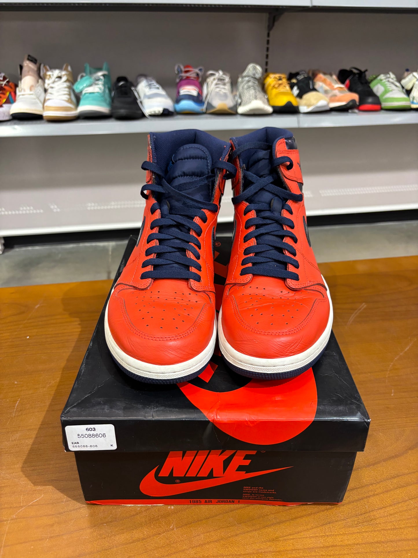 Preowned Air Jordan 1 David Letterman