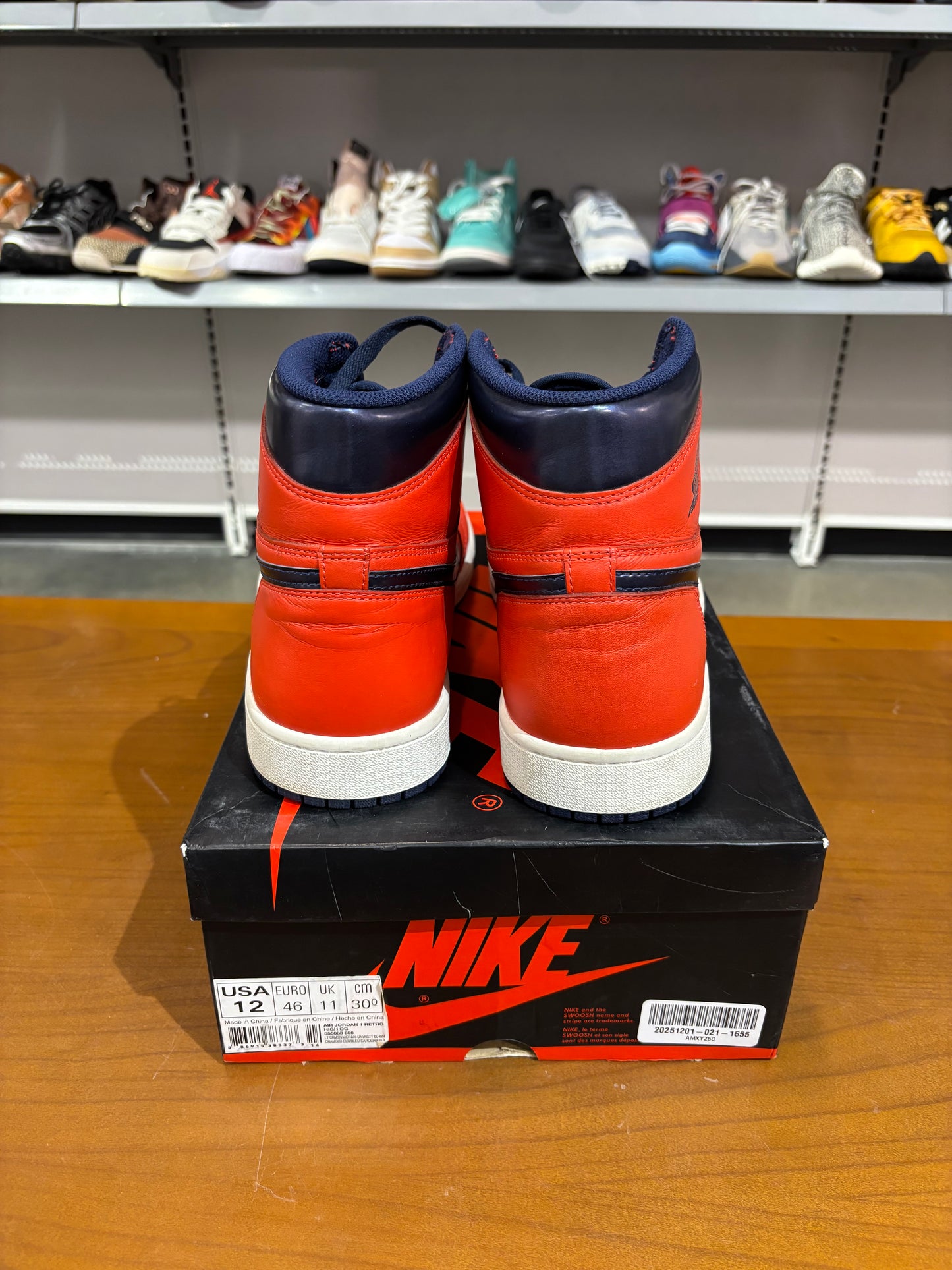 Preowned Air Jordan 1 David Letterman