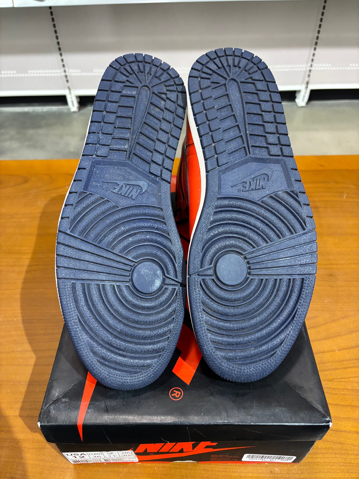 Preowned Air Jordan 1 David Letterman