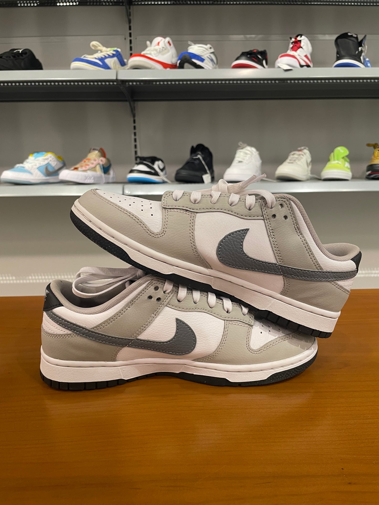 Preowned Nike Dunk Low Stencil Swoosh