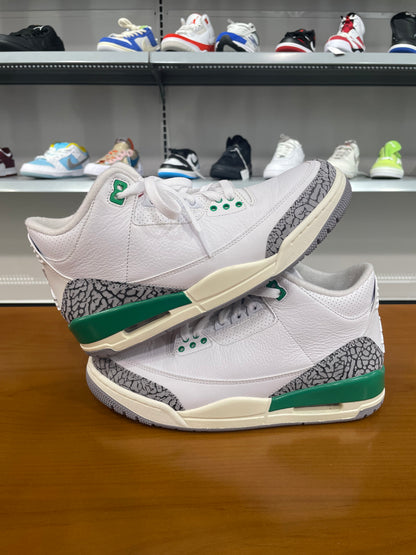 Preowned Air Jordan 3 Lucky Green