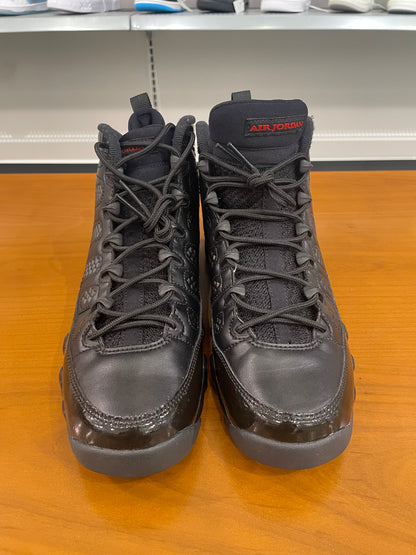 Preowned Air Jordan 9 Bred Patent