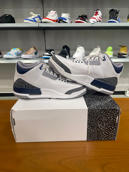 Preowned Air Jordan 3 Midnight Navy