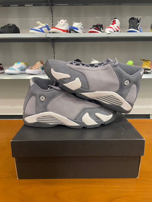 Preowned Air Jordan 14 Flint Grey