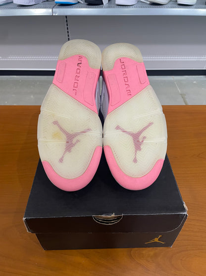 Preowned Air Jordan 5 Low Crafted For Her Desert Berry