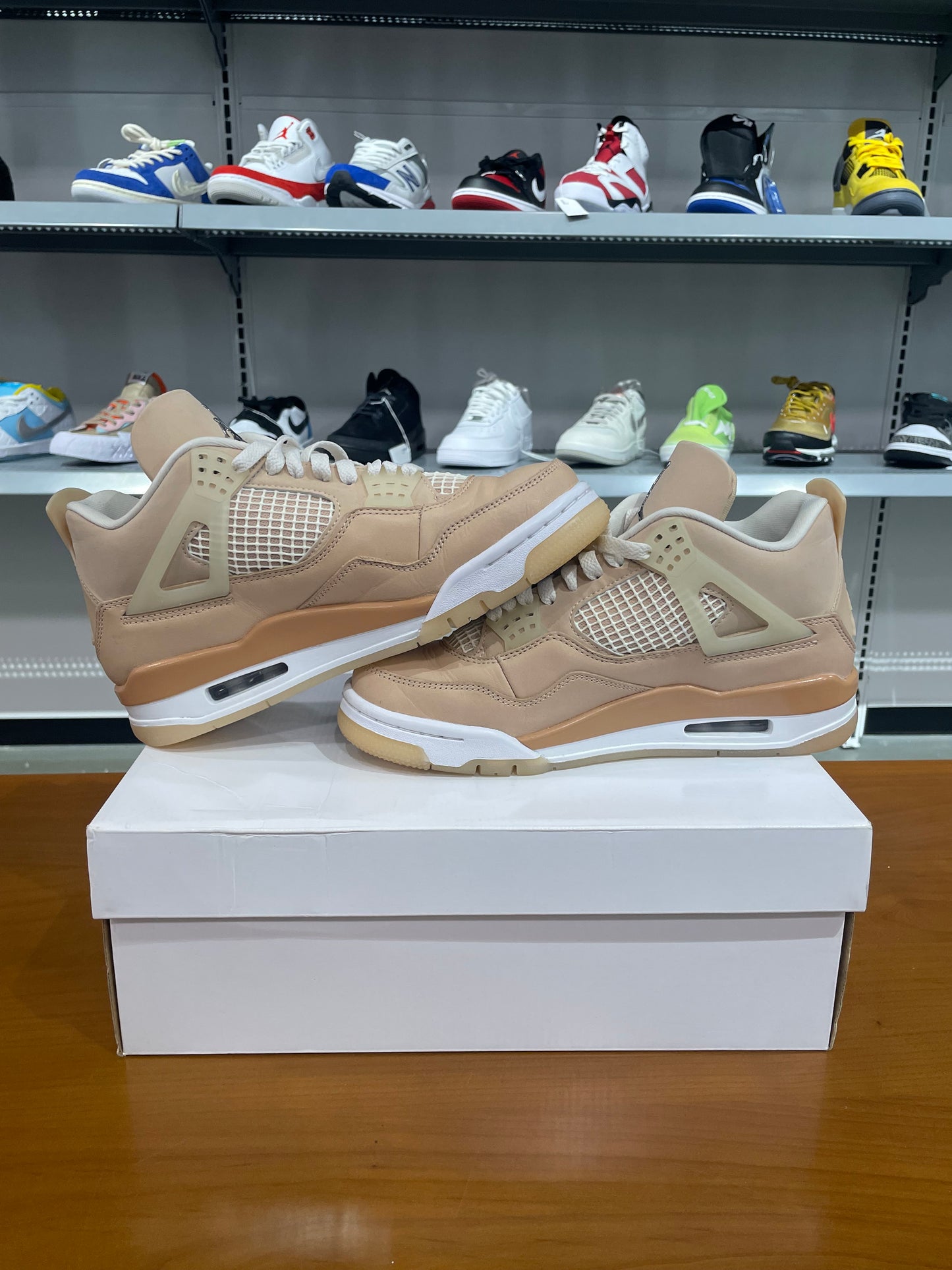 Preowned Air Jordan 4 Shimmer