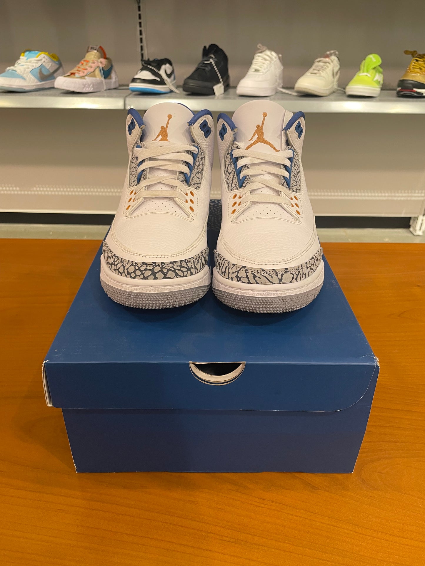 Preowned Air Jordan 3 Wizards