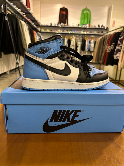 Preowned Air Jordan 1 UNC Toe