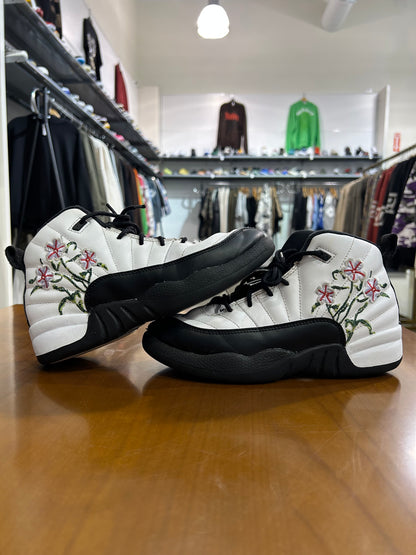 Preowned(No Box) Air Jordan 12 Floral