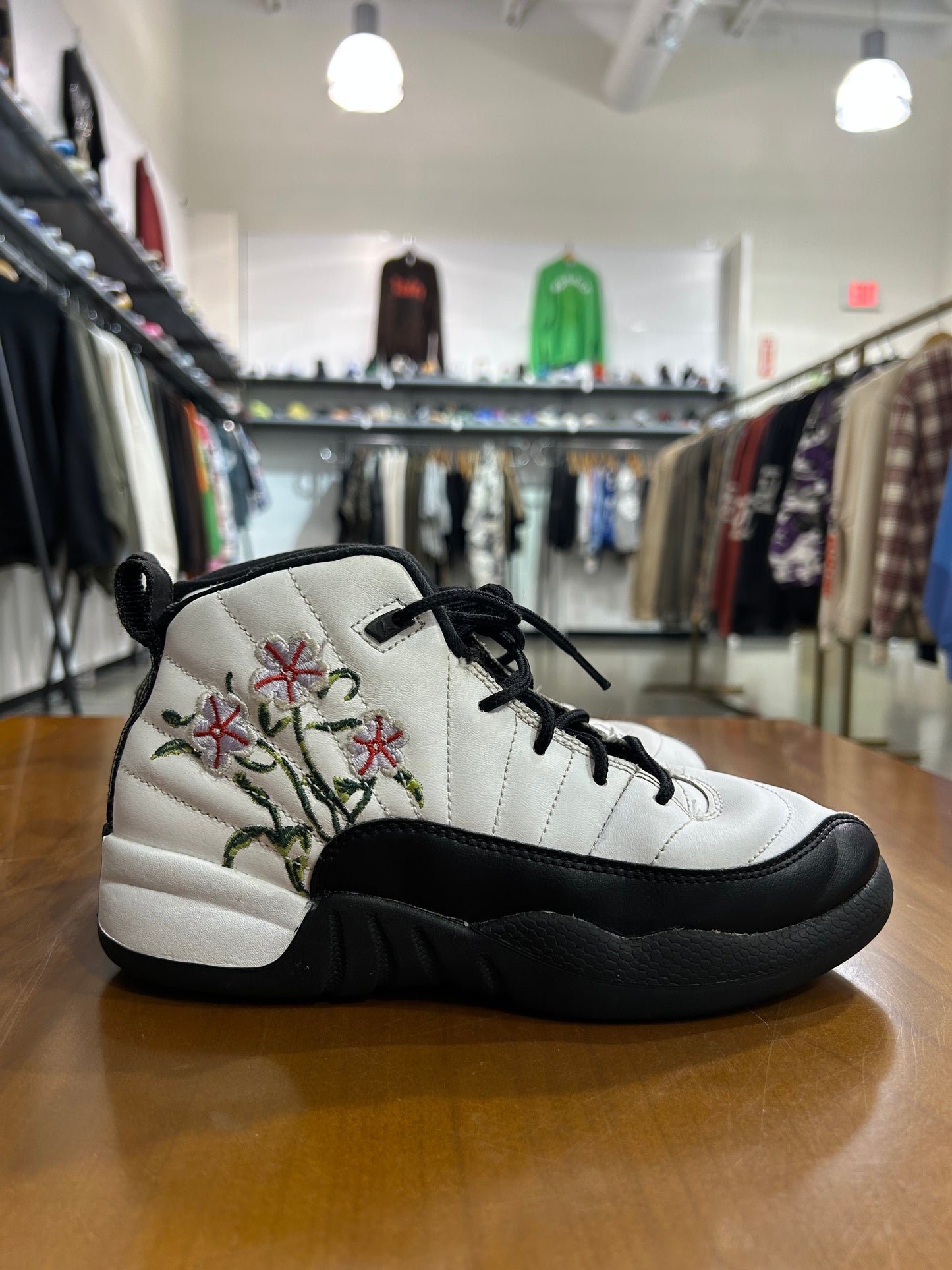 Preowned(No Box) Air Jordan 12 Floral