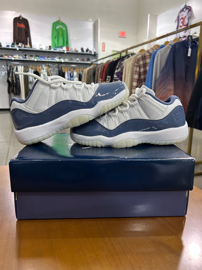 Preowned Air Jordan 11 Low Diffused Blue