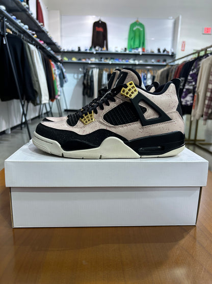 Preowned Air Jordan 4 Silt Red Splatter