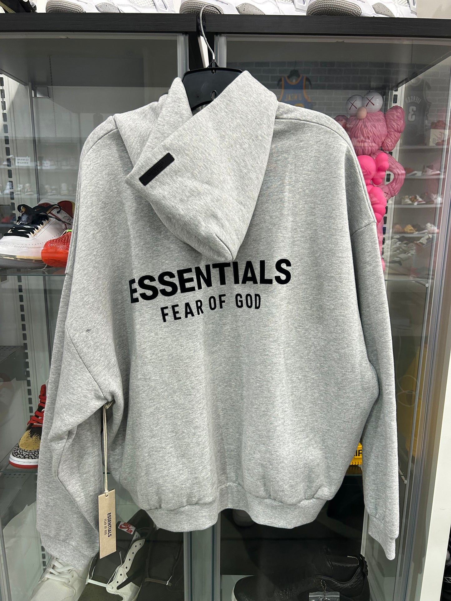 Fear of God Essentials Hoodie Light Heather Grey