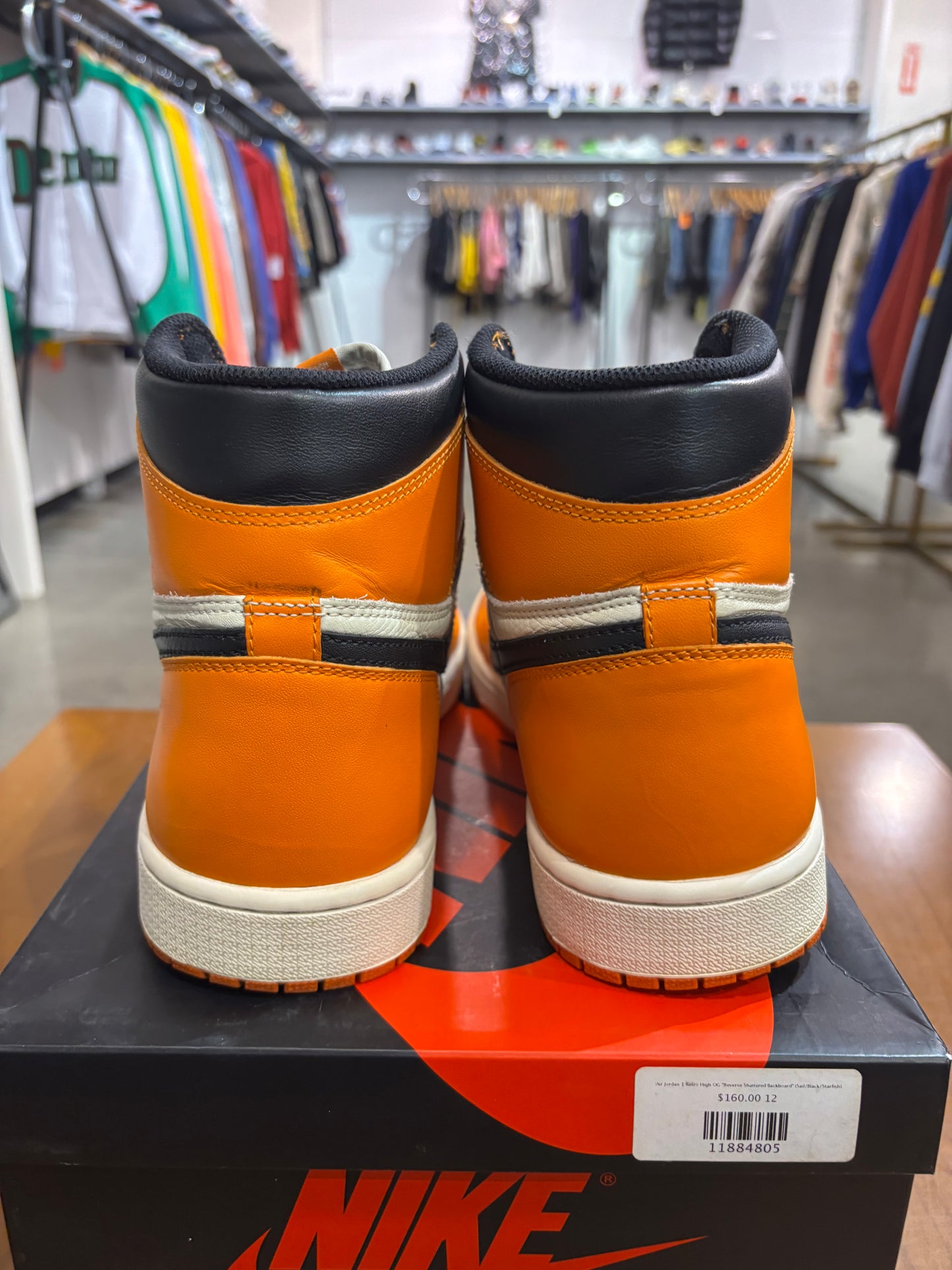 Preowned Air Jordan 1 Reverse Shattered Backboard