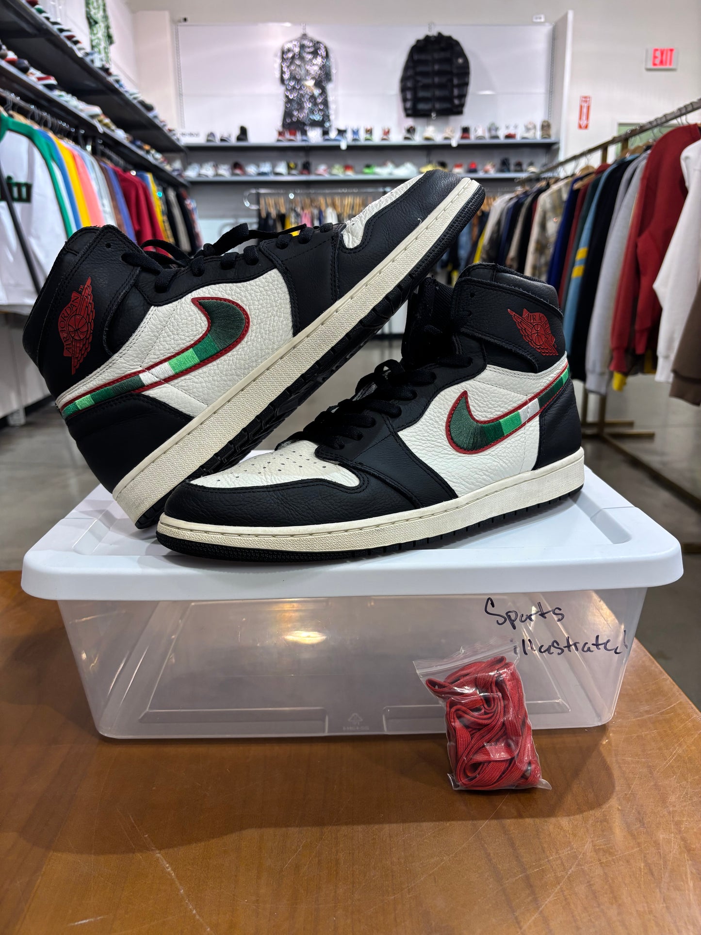 Preowned Air Jordan 1 Sports Illustrated