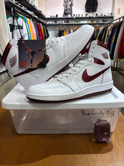 Preowned Air Jordan 1 '85 Metallic Burgundy
