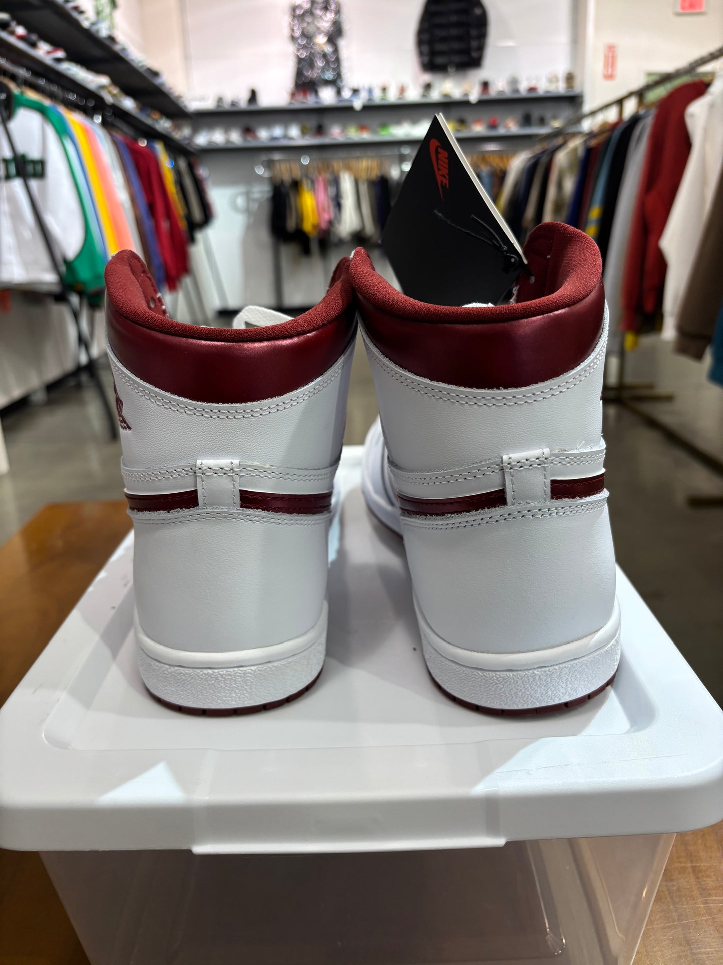 Preowned Air Jordan 1 '85 Metallic Burgundy