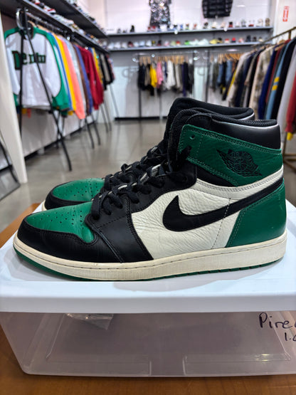 Preowned Air Jordan 1 Pine Green