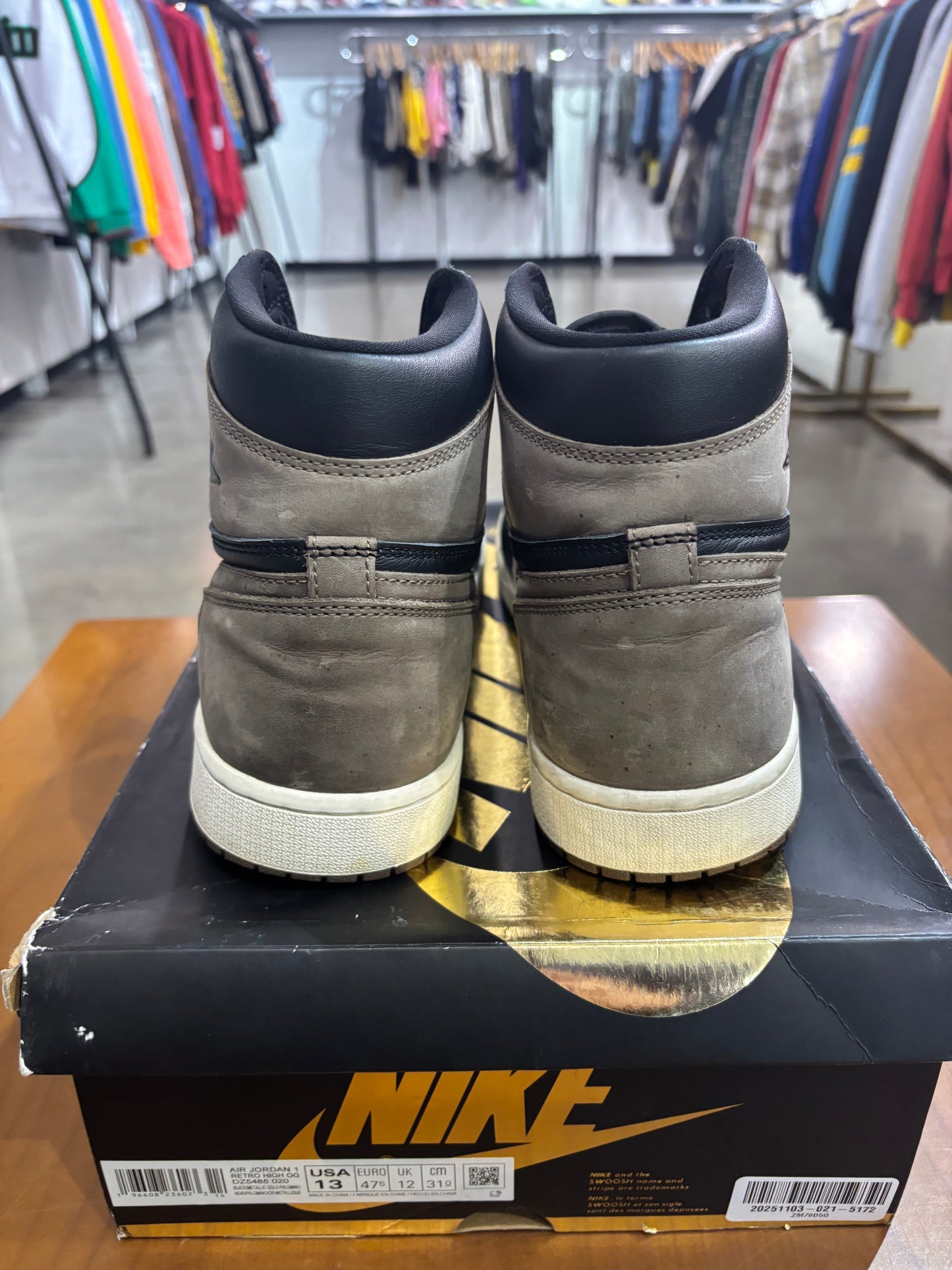 Preowned Air Jordan 1 Palomino