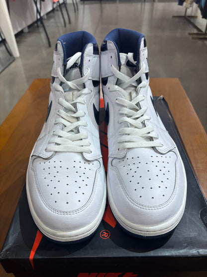 Preowned Air Jordan 1 Metallic Navy